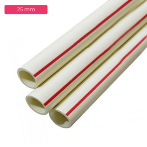 Sunshine Red 25mm Pipe Non ISI Ivory Heavy