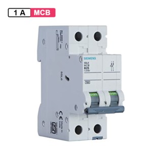 Siemens Circuit Breakers 1A 2P 220V DC