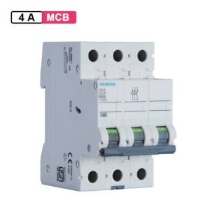 Siemens MCB 4A 3P 415V AC