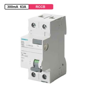 Siemens RCCB 2Pole 300mA 63A 240/415VAC 50Hz AC