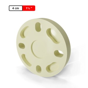 Ashirvad CPVC Flange with Gasket End Cap Closed 1.5Inch