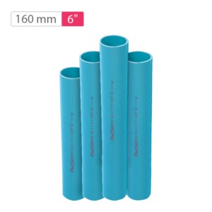 Finolex SDR 35 Blue Plain 160mm 6inch 6meter Casing Pipe