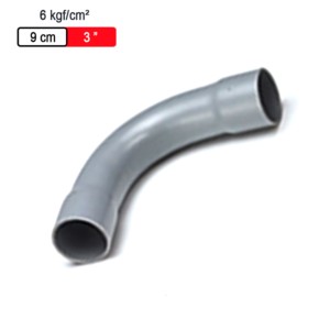 Astral Aquasafe Solvent Fitted Fabricated Fittings Bend 45° 6kgf/cm² 9cm 3inch