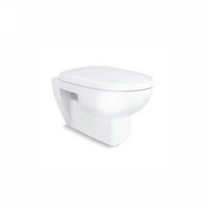 Kohler Reach Wall Hung Water Closet with Quiet Close Seat Cover White