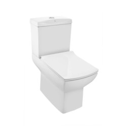 Jaquar Lyric 380x660x765mm S Trap 250mm Floor Mounted coupled Water Closet with LYS-WHT-38201 Cistern