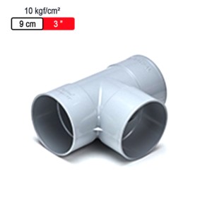 Astral Aquasafe Solvent Fitted Moulded Fittings Tee 10kgf/cm² 9cm 3inch