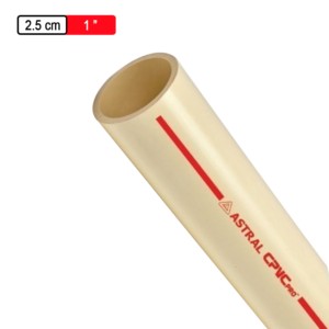 Astral CPVC Pro CTS Copper Tube Size Pipe SDR 11 - 5meter 2.5cm 1inch