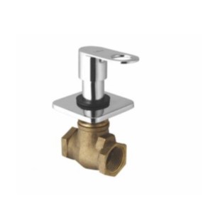 Camlano Magpie Flush Cock with Flange 1inch Quarter Turn 0.5inch