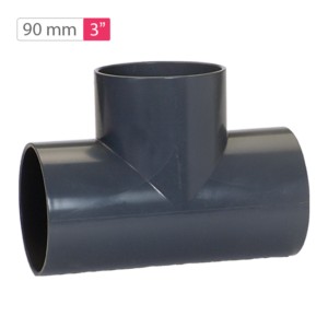 Finolex Moulded Tee 90mm 3 inch 10 kg/cm2