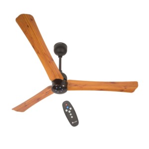 Atomberg Renesa+ 900mm Golden Oakwood Wooden Ceiling Fan