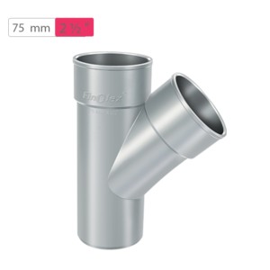 Finolex SWR Selfit Single Y Plain 75mm 2.5inch