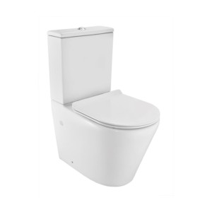 Jaquar Vignette 380x610x805mm P Trap 180mm Rimless Bowl with cistern for Coupled Water Closet with UF soft close slim seat cover