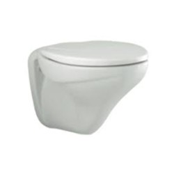 Parryware Cascade NXT 545x365x375mm Warm Wall Hung Water Closet with E8300 Soft Close Seat Cover