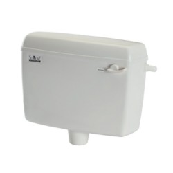 Parryware Slimline Standard 10L Single Flush Warm Polymer Cistern
