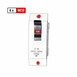 Monitor 6A SP Tiny MCB Switch