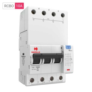Havells RCBO A Type TPN 100mA 10A