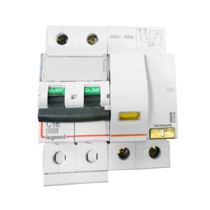 Legrand DX3 RCBO 63A 30mA Double Pole 240V , AC Type