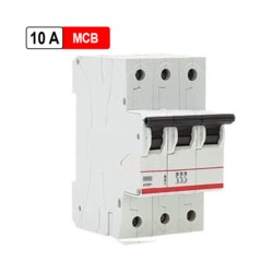 Rolta 10A C Series Triple Pole MCB