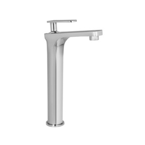 Eauset Dora Single Lever Basin Mixer Tall without Popup Waste System with 600 mm Braided Hose