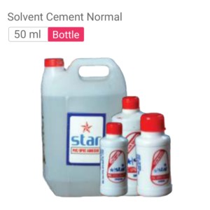Star PVC Solvent Cement Normal 50ml Bottle 